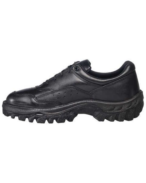 Image #3 - Rocky Women's TMC Duty Oxford Shoes USPS Approved - Soft Toe, Black, hi-res