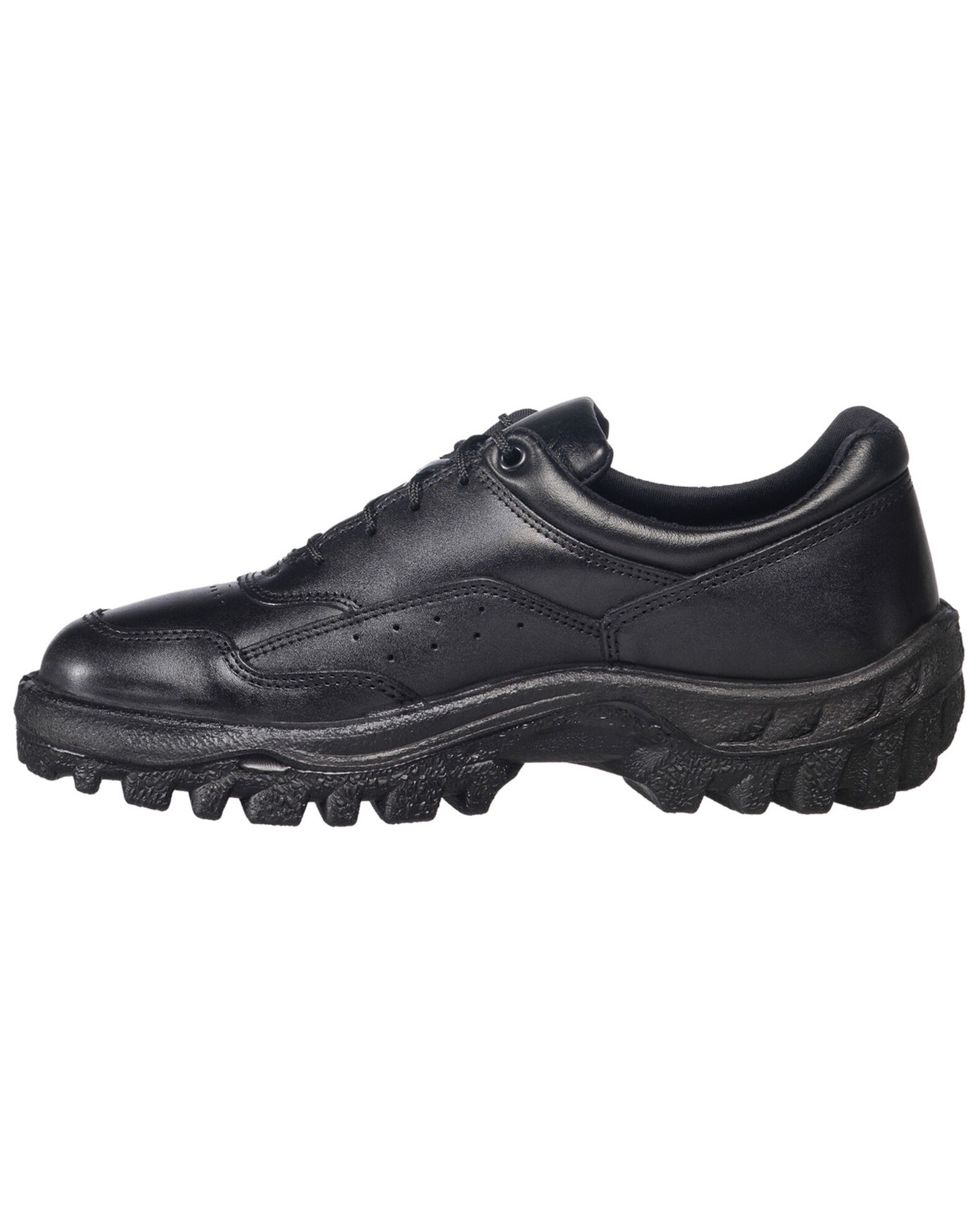 Image #3 - Rocky Women's TMC Duty Oxford Shoes USPS Approved - Soft Toe, Black, hi-res