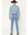 Image #3 - Wrangler Men's 938 Tough Lite Medium Wash Cowboy Cut Slim Stretch Straight Denim Jeans, Medium Wash, hi-res