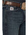 Image #2 - Cinch Men's Silver Label Dark Stonewash Tint Slim Straight Rigid Denim Jeans, Dark Wash, hi-res