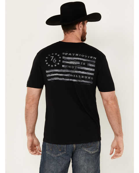 Buckwear Men's Boot Barn Exclusive Not Illegal Short Sleeve Graphic T-Shirt, Black, hi-res