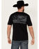 Image #1 - Buckwear Men's Boot Barn Exclusive Not Illegal Short Sleeve Graphic T-Shirt, Black, hi-res