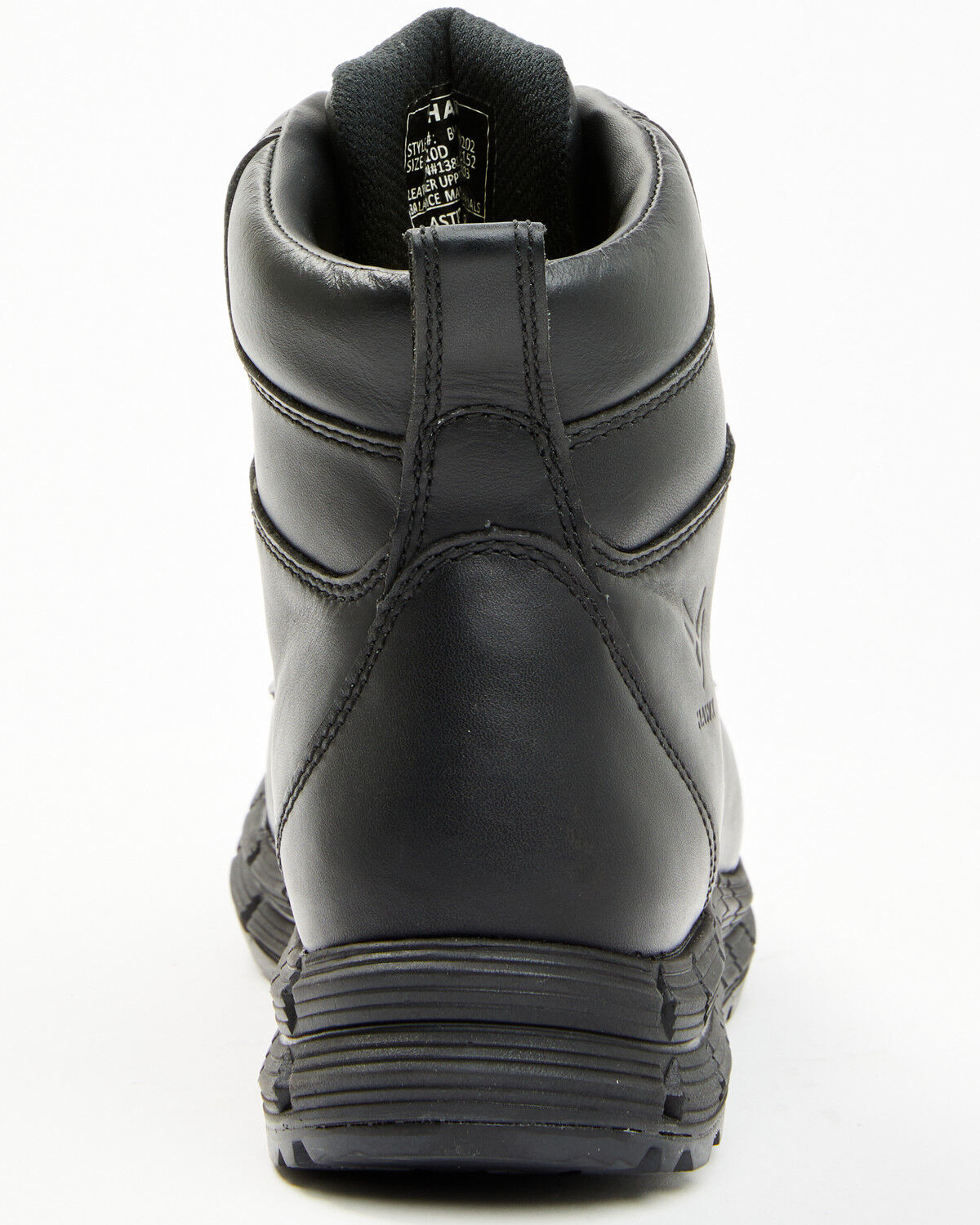 Image #5 - Hawx Men's 6" Lace-Up Work Boots - Soft Toe, Black, hi-res