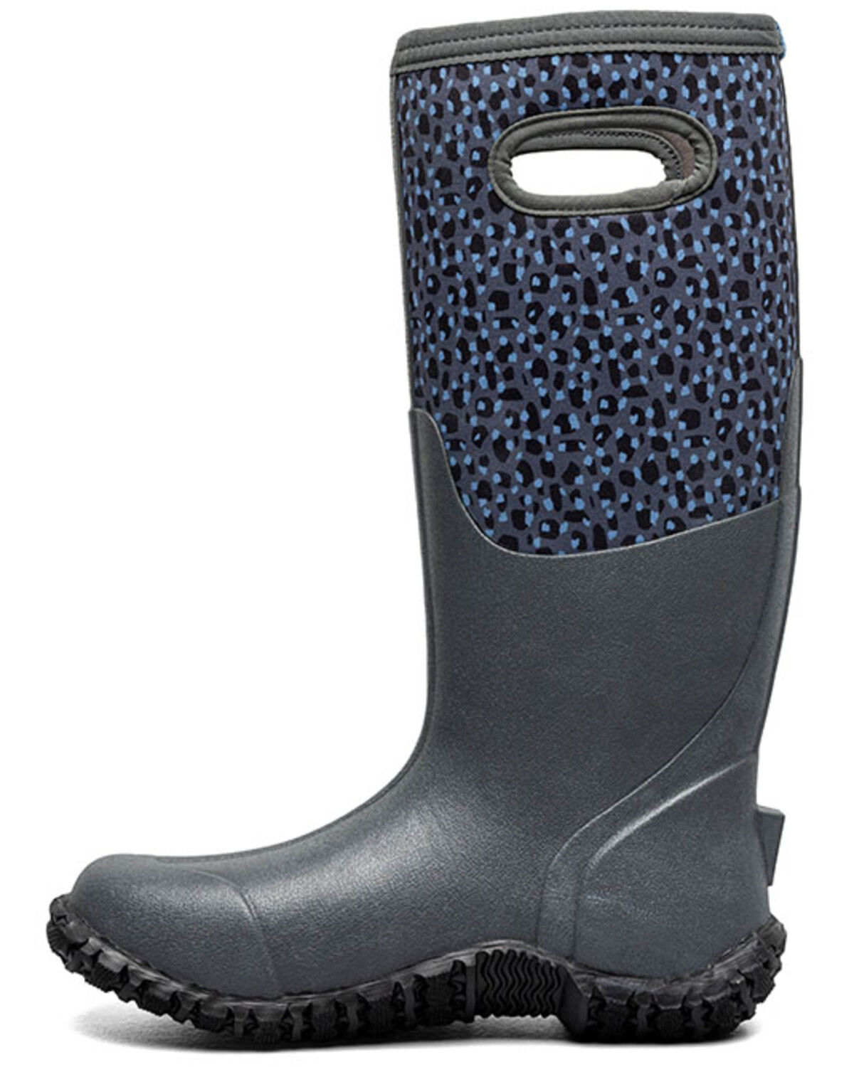 Image #3 - Bogs Women's Mesa Joyful Jungle Rain Boots - Round Toe, Dark Grey, hi-res