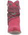 Image #4 - Dingo Women's Suede Bandida Western Booties - Round Toe, Bright Purple, hi-res