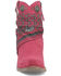 Image #4 - Dingo Women's Suede Bandida Western Booties - Medium Toe , Bright Purple, hi-res