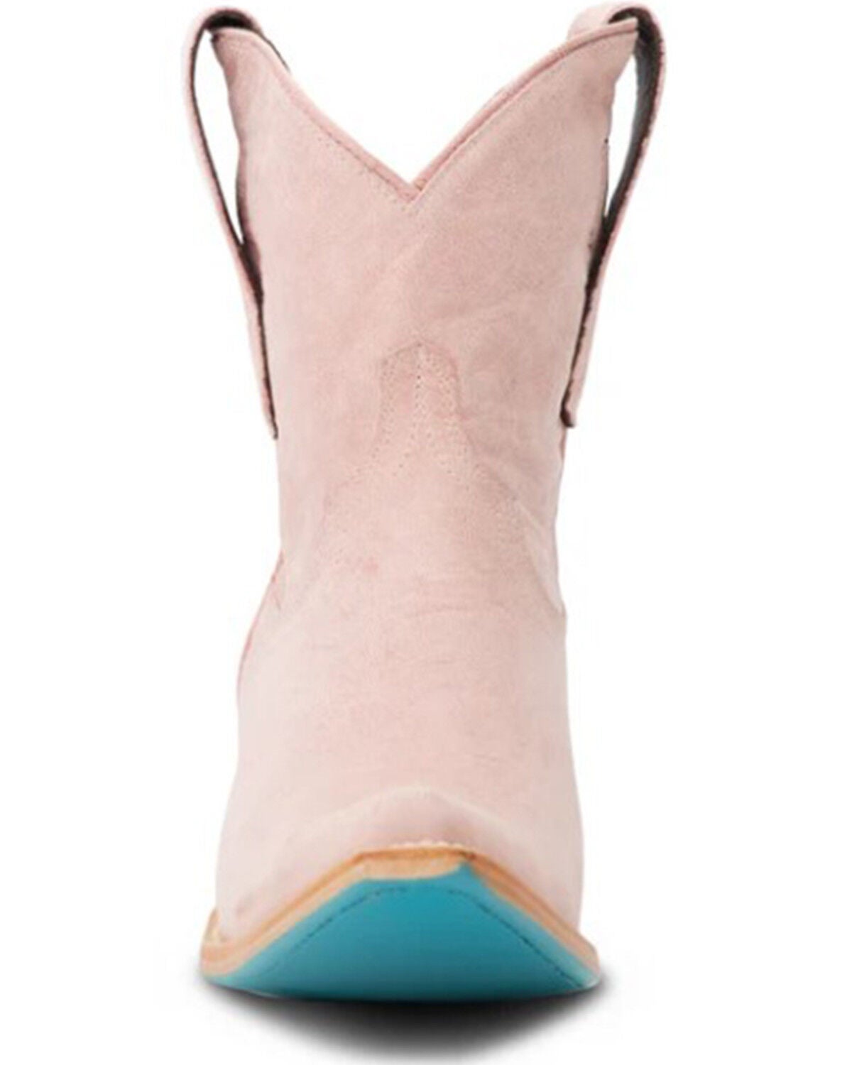 Image #4 - Lane Women's Emma Jane Western Booties - Snip Toe, Blush, hi-res
