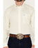 Image #3 - Ariat Men's Wrinkle Free Griffin Geo Print Long Sleeve Button-Down Western Shirt - Tall, Cream, hi-res