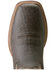Image #4 - Ariat Men's Steadfast Elephant Print Western Performance Boots - Broad Square Toe, Brown, hi-res