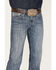 Image #4 - Rock & Roll Denim Men's Pistol Medium Vintage Wash Straight Jeans , Medium Wash, hi-res