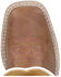 Image #6 - Smoky Mountain Little Girls' El Paso Western Boots - Broad Square Toe, Brown/pink, hi-res