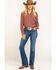 Shyanne Women's Light Wash Tidal Riding Jeans, Blue, hi-res