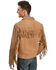 Image #3 - Scully Men's Fringed Suede Leather Short Jacket, Bourbon, hi-res