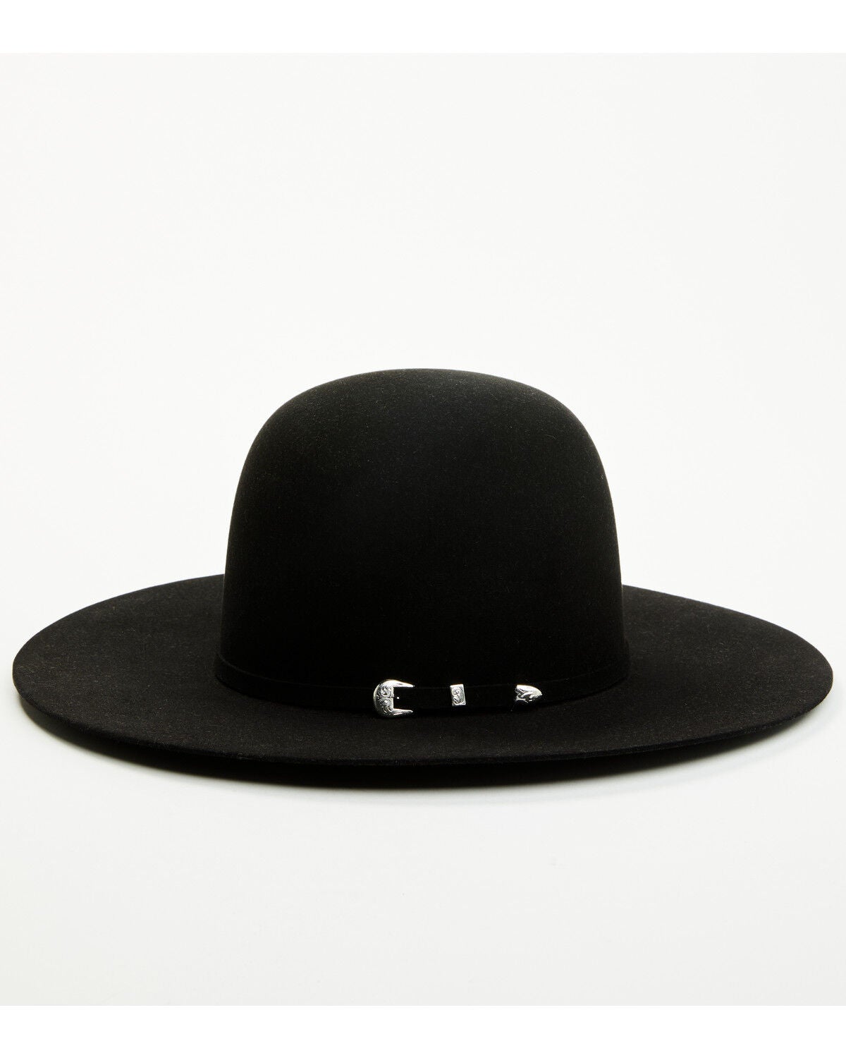 Image #3 - Resistol Midnight 6X Felt Cowboy Hat, Black, hi-res
