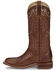 Image #3 - Justin Women's Stella Western Boots - Broad Square Toe, Tan, hi-res