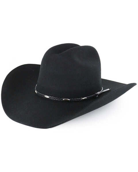 Cody James Casino 3X Felt Cowboy Hat, Black, hi-res