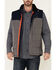Image #3 - Hawx Men's Gray Colorblock Whistler Insulated Work Vest , Grey, hi-res