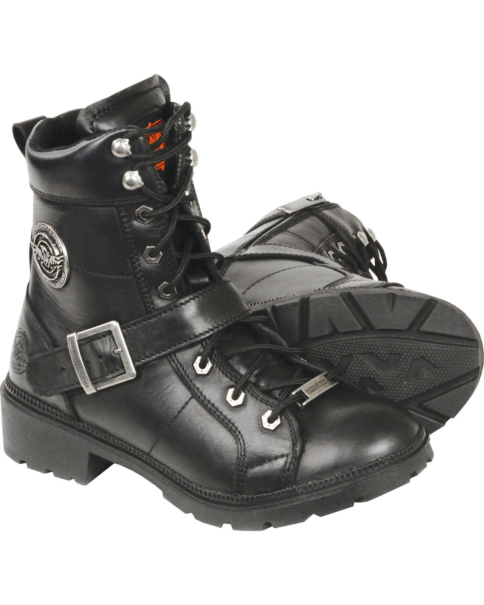 Milwaukee motorcycle boots womens sales