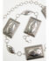Image #2 - Idyllwind Women's Regatta Southwestern Chain Concho Belt, Silver, hi-res