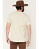 Image #4 - Cody James Men's Bull Skull Embroidered Short Sleeve Graphic T-Shirt, Tan, hi-res
