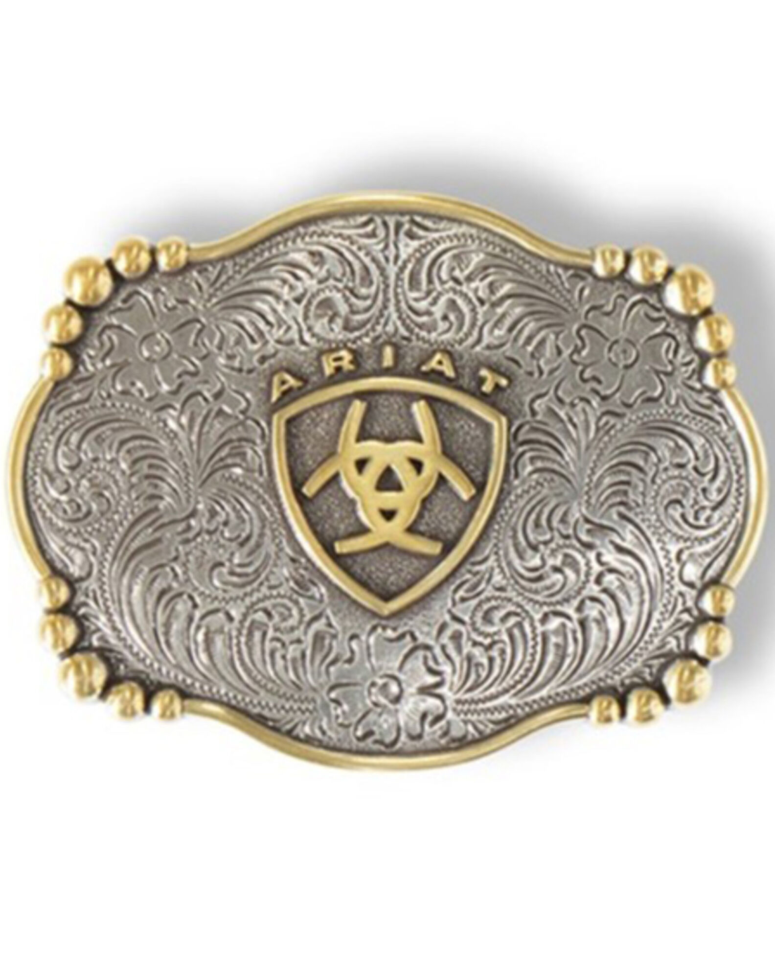 Ariat Women s Floral Smooth Edge Belt Buckle Sheplers