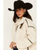 Image #2 - Revel Women's Fleece Zip Up Jacket , Cream, hi-res