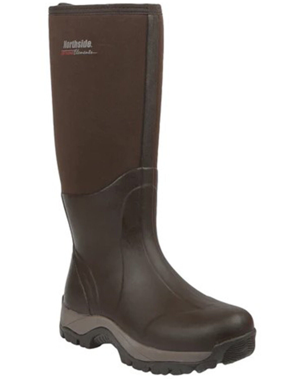 Northside Men's Glacier Drift Waterproof Insulated Neoprene All-Weather Boots - Soft Toe, Dark Brown, hi-res