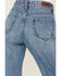 Image #4 - Rock & Roll Denim Women's Medium Wash High Rise Rhinestone Cropped Straight Jeans, Medium Wash, hi-res