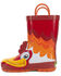 Image #3 - Western Chief Boys' Ritz Rooster Rain Boots, Red, hi-res