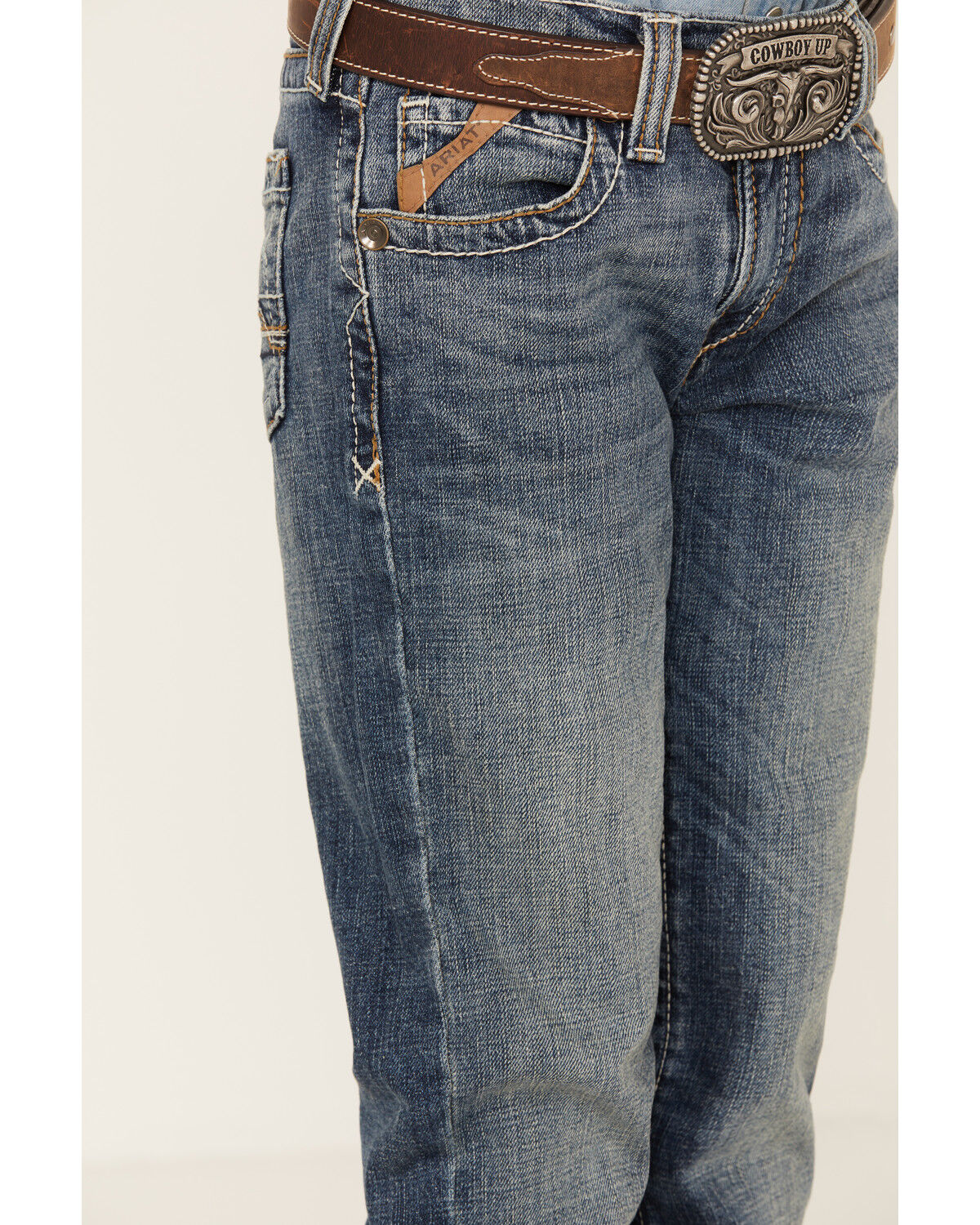 Image #2 - Ariat Boys' B5 Bracken Stretch Straight Jeans, , hi-res