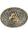 Image #1 - Cody James Boys' Dual-Tone Horse Belt Buckle, Multi, hi-res