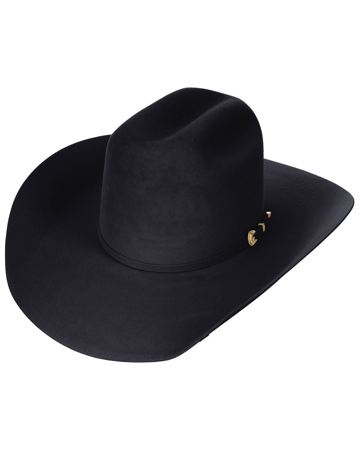Larry Mahan Cody 10X Felt Cowboy Hat, Black, hi-res