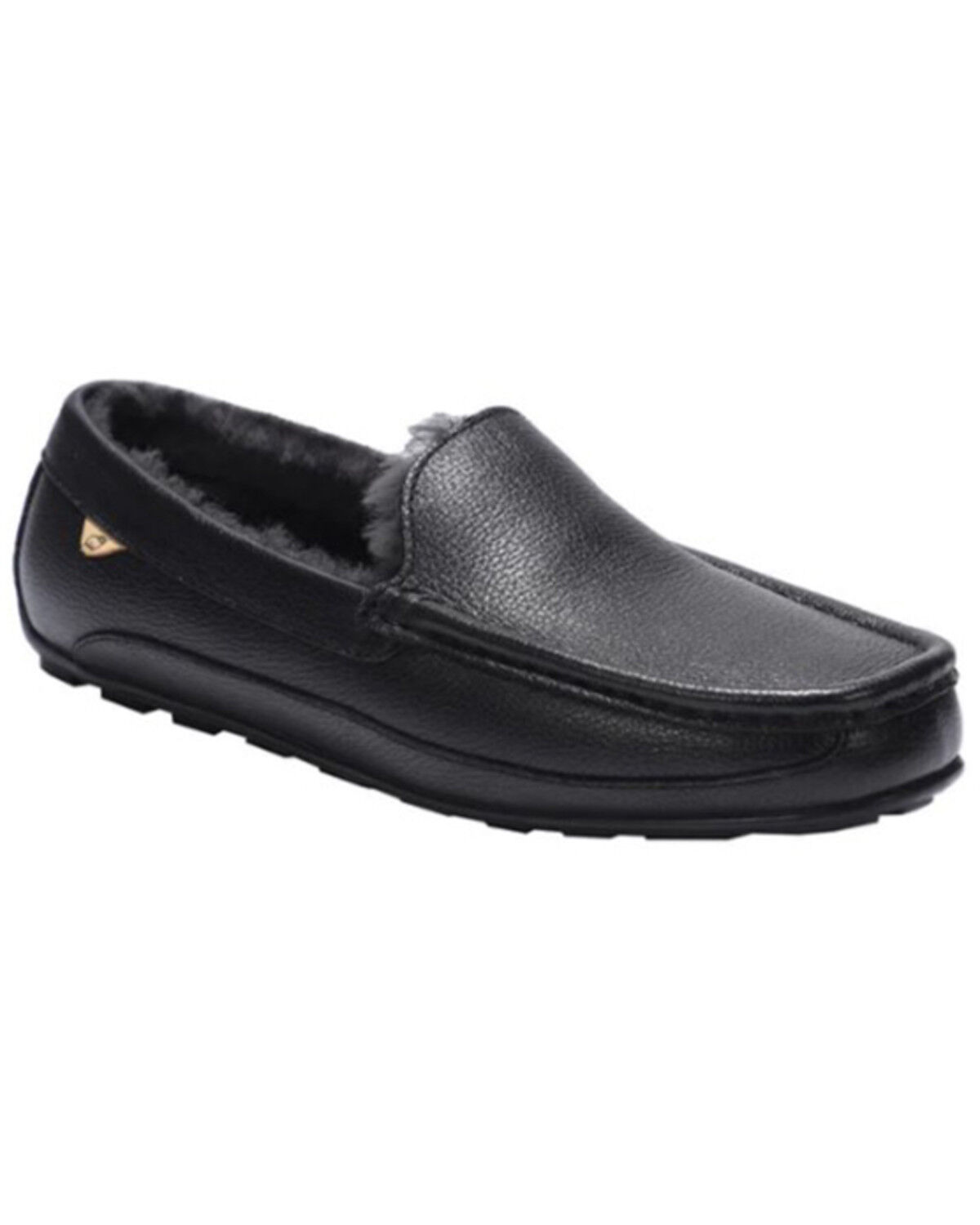 Image #1 - Lamo Men's Grayson Casual Shoe - Moc Toe, Black, hi-res