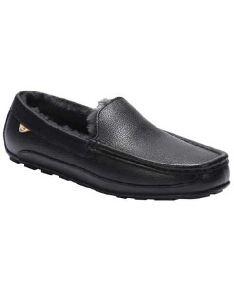 Image #1 - Lamo Men's Grayson Casual Shoe - Moc Toe, Black, hi-res