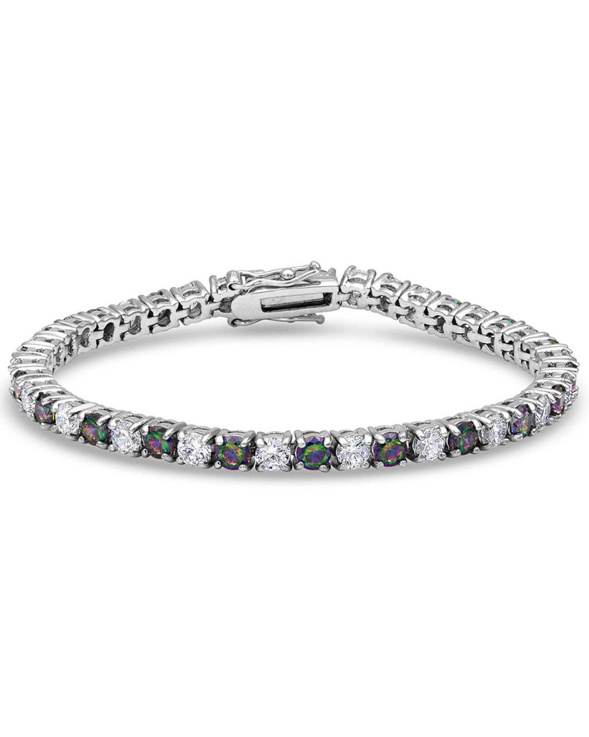 Montana Silversmiths Women's A String Of Northern Lights Bracelet, Silver, hi-res