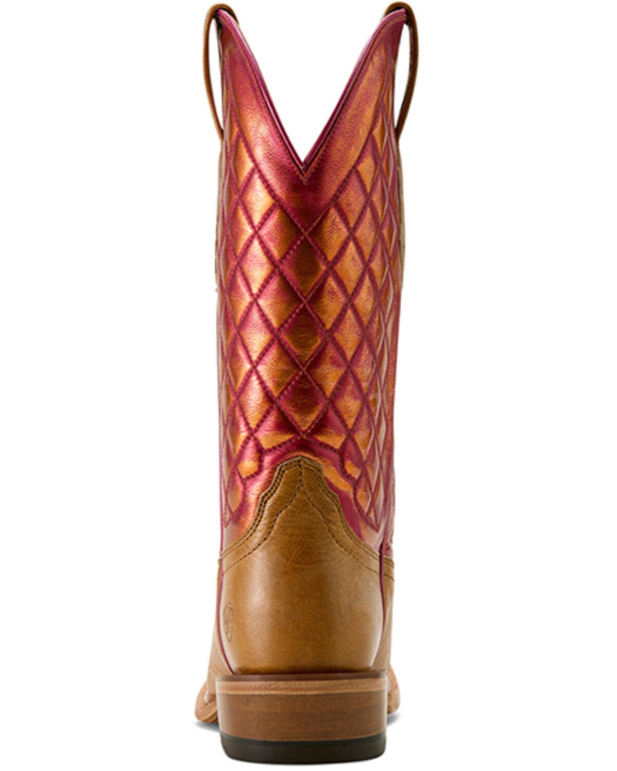 Image #3 - Ariat Women's Futurity Denton Western Boots - Square Toe, Red, hi-res