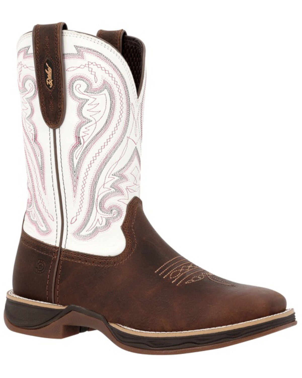 Durango Women's Lady Rebel Ultra-Lite Performance Western Boots - Broad Square Toe, Coffee, hi-res