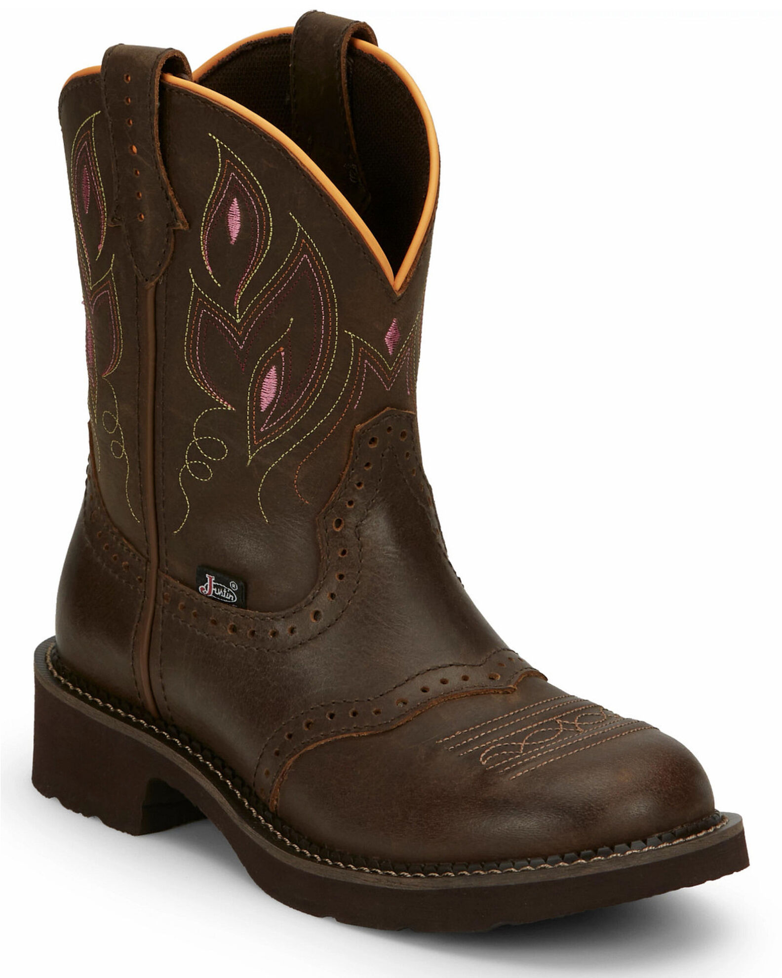 Justin Women s Gemma Shetland Western Boots Round Toe Sheplers