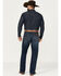Image #3 - Wrangler Retro Men's Dellwood Medium Wash Relaxed Bootcut Stretch Denim Jeans, Medium Wash, hi-res