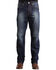 Image #3 - Stetson Modern Fit "V" Stitched Jeans - Big & Tall, Dark Stone, hi-res