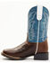 Image #3 - Cody James Boys' Walker Western Boots - Broad Square Toe , Brown, hi-res