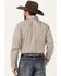 Image #4 - Justin Men's Boot Barn Exclusive Medallion Print Long Sleeve Button-Down Stretch Western Shirt, , hi-res