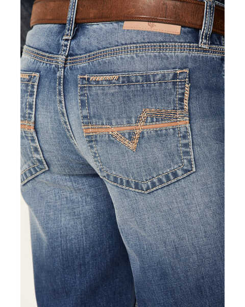 Cody James Core Men's Great Plains Dark Rigid Slim Straight Jeans , Blue, hi-res