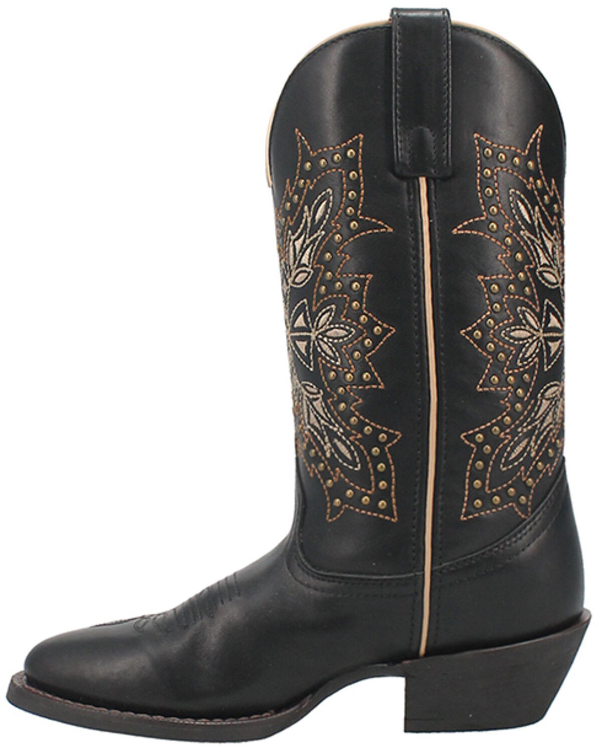 Image #3 - Laredo Women's Journee Western Boots - Round Toe, Black, hi-res