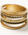 Image #2 - Shyanne Women's Golden Skyland Statement Ring Set - 3 Piece, Gold, hi-res