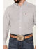 Image #3 - Ariat Men's Warwick Fitted Long Sleeve Button Down Shirt, White, hi-res