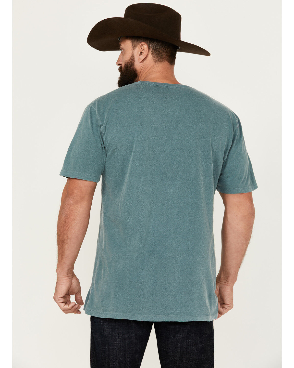 Image #4 - Moonshine Spirit Men's Amigo Short Sleeve T-Shirt, Teal, hi-res