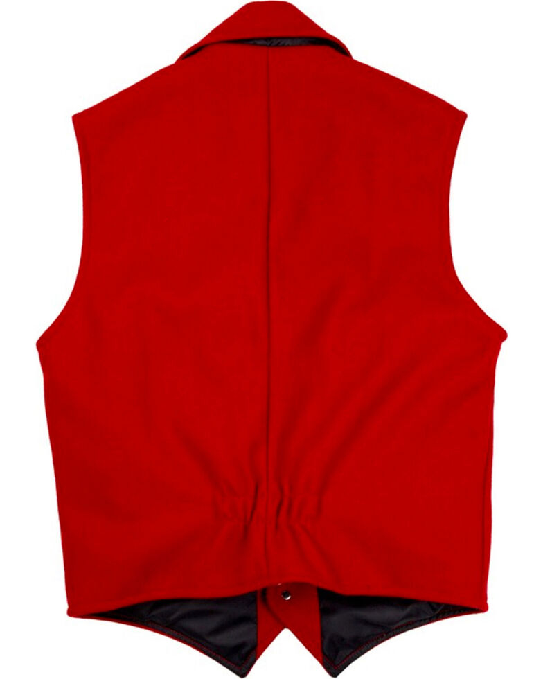 Schaefer Men's 805 Cattle Baron Vest Red, Red, hi-res