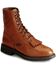 Ariat Cascade 8" Lace-Up Work Boots - Steel Toe, Bronze, hi-res