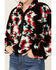 Image #3 - Rock & Roll Denim Women's Southwestern Print Fleece Jacket , Black, hi-res